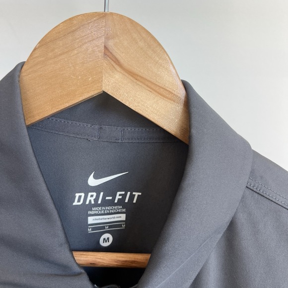 University of Tennessee Volunteers Nike Dri-Fit Gray Polo Shirt Adult Sz M VOLS - Picture 3 of 6